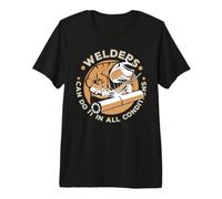 Welders Can Do It in All Conditions T-Shirt Haut de Gamme
