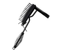 Welding Chipping Hammer - Derusting Tool, Coil Spring Handle, Comfortable Grip, Heavy Duty Steel Head | Efficient Slag Removal Hammer for Cleaning Metal Surfaces Welding Jobs Workshop Accessories