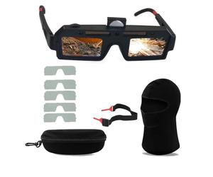 Welding Glasses for Men Glasses Comfortable Lens Eye Protective Auto Dimming Ergonomic Work Fast Response Eyewear