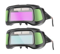 Welding Goggles - Auto Darkening Solar Powered Anti-glare Soldering | Eye Protection Goggles For Cutting Grinding Finishing Industrial Construction Repair Manufacturing Metalworking Project