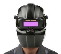Welding Helmet - Adjustable Welder Hood, Wide Shade Face Shield | Professional Welding Safety Adjustable Headgear Resistant Protective Viewing Lens System for Metal Fabrication Workshop