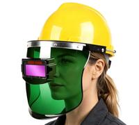 Welding Helmet Auto Darkening Adjustable Eye Anti-Glare Cotton Protection
