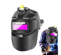 Welding Helmet Auto Darkening - Anti-Glare Welding Face Cover | Adjustable Face Protector for Metal Fabrications Constructions Industrial Auto Repair