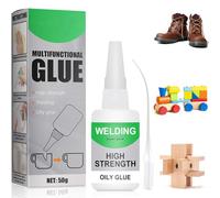 Welding High-Strength Oily Glue - 50g, Colle Huileuse Haute Résistance pour Soudage, Multi Purpose Universal Glue, pour Plastique, Caoutchouc, Métal, Bois, Céramique, Cuir (1 Pièces)