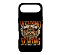 Welding It's Like Sewing with Fire - Soudeur métallurgiste Coque pour iPhone Air