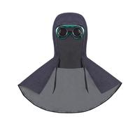 Welding Masque - 15inch Welding Helmet | Flame Resistant Safety Weldings Face Guard | Durable Weldingg Protection Hood with Extended Neck Shoulder Drape Shield for Weldings Grinding Cutting Metalwork