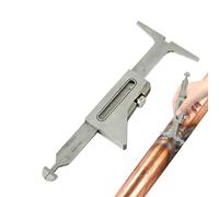 Welding Measuring Gauge - Stainless Steel Precision Tool, Height Gauge for Reinforcement, Internal Misalignment and Pipe Wall Thickness Measurement for Pipeline Connections, Metal Fabrication Tool