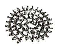 Welding Rhinestones Chain Tassel Pendant Belly Dance Decoration Jewelry Black