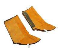 Welding Spats Leather - Couvre-bottes de sécurité ignifuges pour soudeurs | Protection contre la chaleur et l'abrasion, équipement de pied pour homme et femme, outils de soudage pour le travail