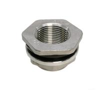 Weldless Fitting 3/4" pour bière homebrew (1/2) | Design sans soudure, pas de soudures, hygiénique, s'adapte aux récipients de 2 pouces, nettoyage rapide
