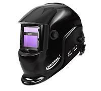 Weldman Falcon Masque Soudure Automatique Réglage de la sensibilité, 2 Sensors, pour Le Soudage MIG/MAG, TIG, MMA, Cagoule Soudure, Masque de Soudeur, filtrée True Color, Couleur Noir