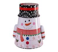 Weldphur Bocaux de Noël,Boîte De Conservation Hermétique Père Noël Et Bonhomme De Neige | Pots De Bonbons Et Collations Décorations Pour Les Fêtes,pour Snacks Noix Jouets Cadeaux Adultes Décoration
