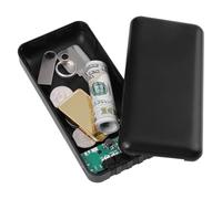 Weldphur Boîtes De Dissimulation Secrètes,Étui De Stockage Portable - Coffre-Fort Anti-Vol Pour Argent - Pour Sécurité Maison Et Voyage Dissimuler Clés Voiture Bijoux Valeurs Argent Bagages Et