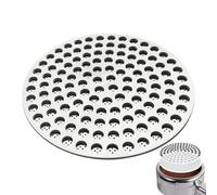 Weldphur Écran de Portefiltre - Grille Inférieure en Acier Inoxydable,Accessoire Réutilisable de Filtre pour Café de Bar Maison Routine Matinale,Pour Préparation de Boissons Station Café