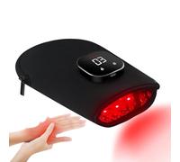 Weldphur Gants Lumière Rouge Pour Mains - Gants Poignet Lumiere Rouge 660 Nm - Appareil Enveloppant Réglable Prise En Charge 360 Doigts Poignet Récupération | Utilisation Domestique Intérieur