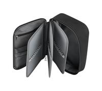 Weldphur Grande Trousse À Crayons | Pochette Scolaire Grande Capacité À 5 Compartiments - Organisateur De Fournitures avec Séparateurs Amovibles pour Stylos Marqueurs Crayons Collège Lycée