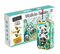 Weldphur Kit de Talkie-Walkie DIY - Jouets de Circuits Électroniques - Kit Scientifique Talkies-Walkies | pour Fêtes d'anniversaire Garçons Filles Adultes Extérieur Intérieur Famille