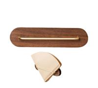 Weldphur Rangement Pour Filtres À Café,Gain De Place Rack Distributeur De Papier - Organisateur Mural Pour Filtre À Café Conique | Pour Boutiques Cuisines Boulangeries Pâtisseries Dortoirs Maison