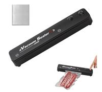 Weldphur Soudeuse Sous Vide Compacte,Conservateur D'aliments Électrique Sans Fil | Machine À Sceller Sous Vide Avec 100 Sacs,Pour Conservation Viande Crue Fruits De Mer Fruits Fromage