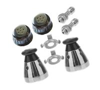 WELDRIC Soupape de décharge for autocuiseur Lot de 2 Accessoires de cuisinière en métal for la Maison, vannes à Flotteur, vannes de décharge de Vapeur, pièce d'échappement d'autocuiseur