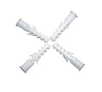 WELDRIC Tube d'expansion Jaune 50pièces de Chevilles d'ancrage murales for Tubes d'expansion en Plastique(8x40mm)