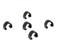 Weldtite 5 x colliers de serrage hydraulique de frein noir Noir G