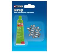Billes 3/16 pour moyeu de roue avant avec graisse Weldtite 36 billes