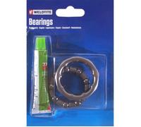WELDTITE KIT 2 ROULEMENT BMX CAGE A BILLES + GRAISSE LITHIUM BOITIER DE PEDALIER VELO 9 BILLES