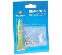 Weldtite Roulements à billes de 1/4 pouce et graisse (24 billes), verts