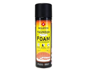 WELDTITE Thunder Foam Dégraissant pour chaîne de vélo 500 ml | Nettoyant moussant à action rapide, formule de nettoyage en profondeur, facile à utiliser, convient à tous les vélos