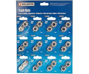 Weldtite TL08361 Ecrou 24 pièces Noir 9 mm