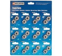 Weldtite TL08362 Ecrou 24 pièces Noir 3/8"