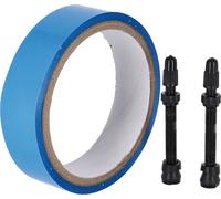 Weldtite Tubeless Tubeless Rim Tape & Valve Kit Rim Tape MTB 2 Valves