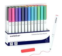 Welebar Lot de 36 stylos à pointe fine pour Cricut Maker 3/Maker 4/Explore 3/Explore 4/Air 2, compatibles avec les machines Cricut