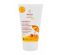Weleda 150 Ml Bébé & Enfants Soleil Edelweiss Solaire Sensible Spf30 Corps Solaire