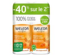 WELEDA Argousier Déodorant roll-on 24h Rouleau 100 ml