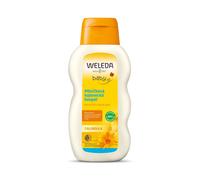 Weleda Baby Calendula Cream Bath Bain relaxant et gel douche aux huiles essentielles pour enfants 200 ml