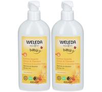 WELEDA Baby Crème lavante Corps & Cheveux au Calendula 2x400 ml