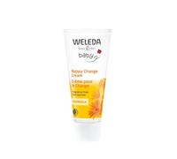 WELEDA Baby - Crème Pour Le Change Calendula Sans Parfum - Protège, Apaise, Atténue Les Rougeurs Et Irritations, Soin Siège Bébé Nouveau-Né, Facile À Étaler, Calendula Bio, Amande Douce, NATRUE, 75ml