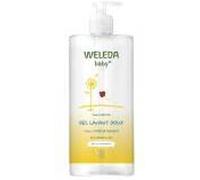 Weleda Baby Gel Lavant Doux au Calendula 2en1 Sans Parfum 750 ml - Flacon-Pompe 750 ml