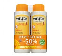 Weleda Linimento Limpiador Bio Bebé 2x400ml