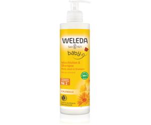 Weleda Baby shampoing et gel lavant 2 en 1 pour enfant Calendula officinalis 400 ml