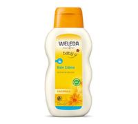 WELEDA - Bain crème Calendula - Soin protecteur relipidant - Pour la peau délicate des bébés et des jeunes enfants - Convient aux peaux sensibles - 200 ml