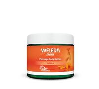 WELEDA Baume de Massage à l'Arnica - 2-En-1 Récupération Sportive et Hydratation Intense, Arnica Bio, 100% d’Origine Naturelle, Absorption Rapide, Idéal Après l’Effort, Labellisé NATRUE, 150ml