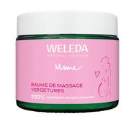WELEDA - Baume de Massage Vergetures - 150 ml | Anti Vergetures Grossesse, Prévient Et Réduit Les Vergetures, Absorption Rapide, Avec Ingrédients Bio, Vegan, NATRUE