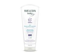 WELEDA - Baume lavant relipidant DERMA 3en1-200 ml - Pour les bébés et enfants à la peau très sensible ou à tendance atopique. Convient aussi aux adultes - Visage, corps et cheveux. Ne pique pas le