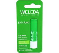 WELEDA Bio Skin Food Baume à lèvres nourrissant, réparateur et végétalien pour des lèvres souples et douces (1 x 4,8 g)