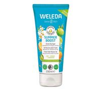 WELEDA Bio Summer Boost Shower Gel Vegan Aroma Shap for Women & Men with Orange, Lime & Cardamom Scent Natural Cleansing Face & Body