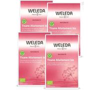 Weleda BIO Tisane allaitement fruits rouges 20 sachets 40g Lot de 4 Boites