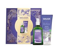 WELEDA Coffret Noël Corps Lavande 2025 - Huile 100ml & Gel Douche 200ml - Soin Apaisant et Hydratant - Certifié NATRUE